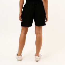 Black Comfy Chic  Knitwear Shorts