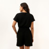 Black Melanie Knitwear Top