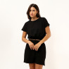 Black Melanie Knitwear Top