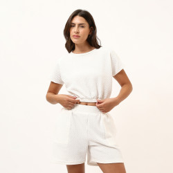 Hanzo 2-Piece Women’s Summer Set – Top & Shorts