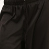 Black Satin Comfy Pant