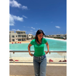 U-SHAPED SHORT SLEEVE