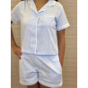 Stripped pyjama's set Short Sleeve with Shorts