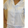 Stripped pyjama's set Short Sleeve with Shorts