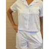 Stripped pyjama's set Short Sleeve with Shorts