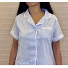 Stripped pyjama's set Short Sleeve with Shorts