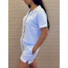 Stripped pyjama's set Short Sleeve with Shorts
