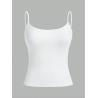 WHITE BASIC Solid Cami Top