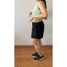 Drawstring Linen Shorts