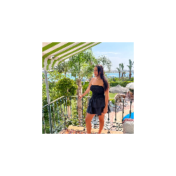 Black  Lily Solid Dress